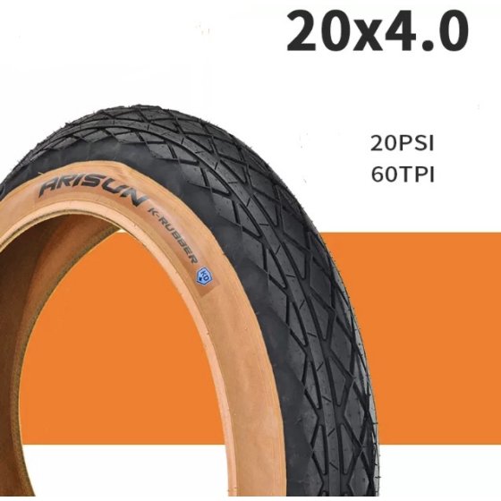 Покрышка для фэтбайк Fat Bike  ARISUN K-RUBBER 20х4.0 