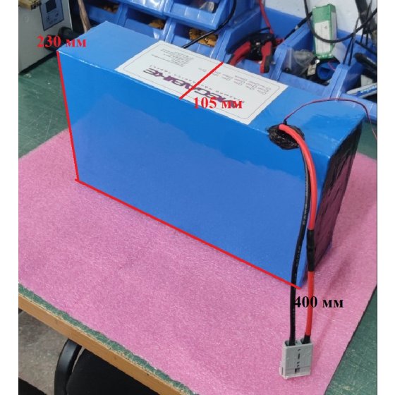 Аккумуляторная батарея  LiNMC 60V(71,4v)17s 61Ah 180а Smart