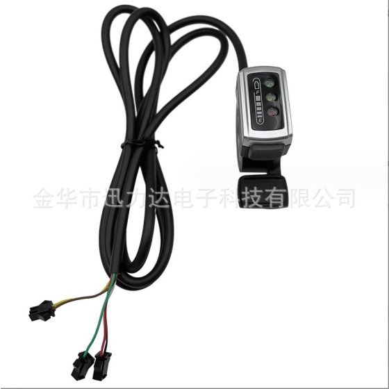 КУРОК ГАЗА 106DX С ИНДИКАТОРОМ ЗАРЯДА 36V