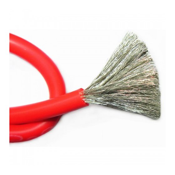 Силиконовый провод 14 awg 1 м. (синий чёрный красный)