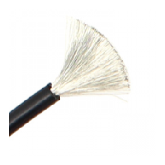 Силиконовый кабель 8 awg черный/красный 1 м.