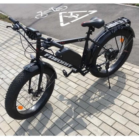Электровелосипед Fat Bike 750W (Чехия) с багажником