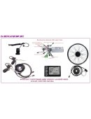 КОМПЛЕКТ УНИВЕРСАЛЬНЫЙ СТАНДАРТ SJBIKE 24/36/48V 250W/350W LSD S866